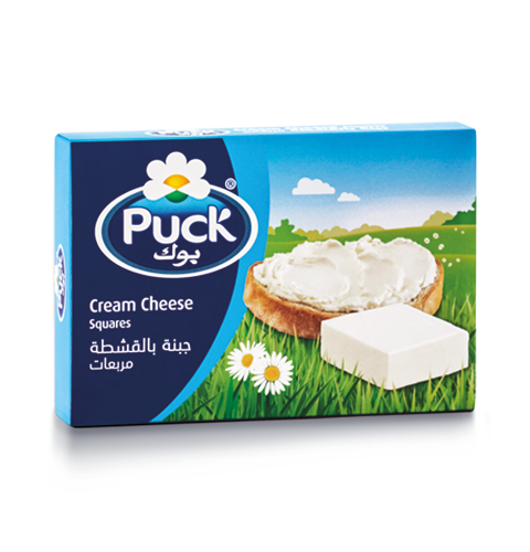 9 Puck® Cream cheese squares