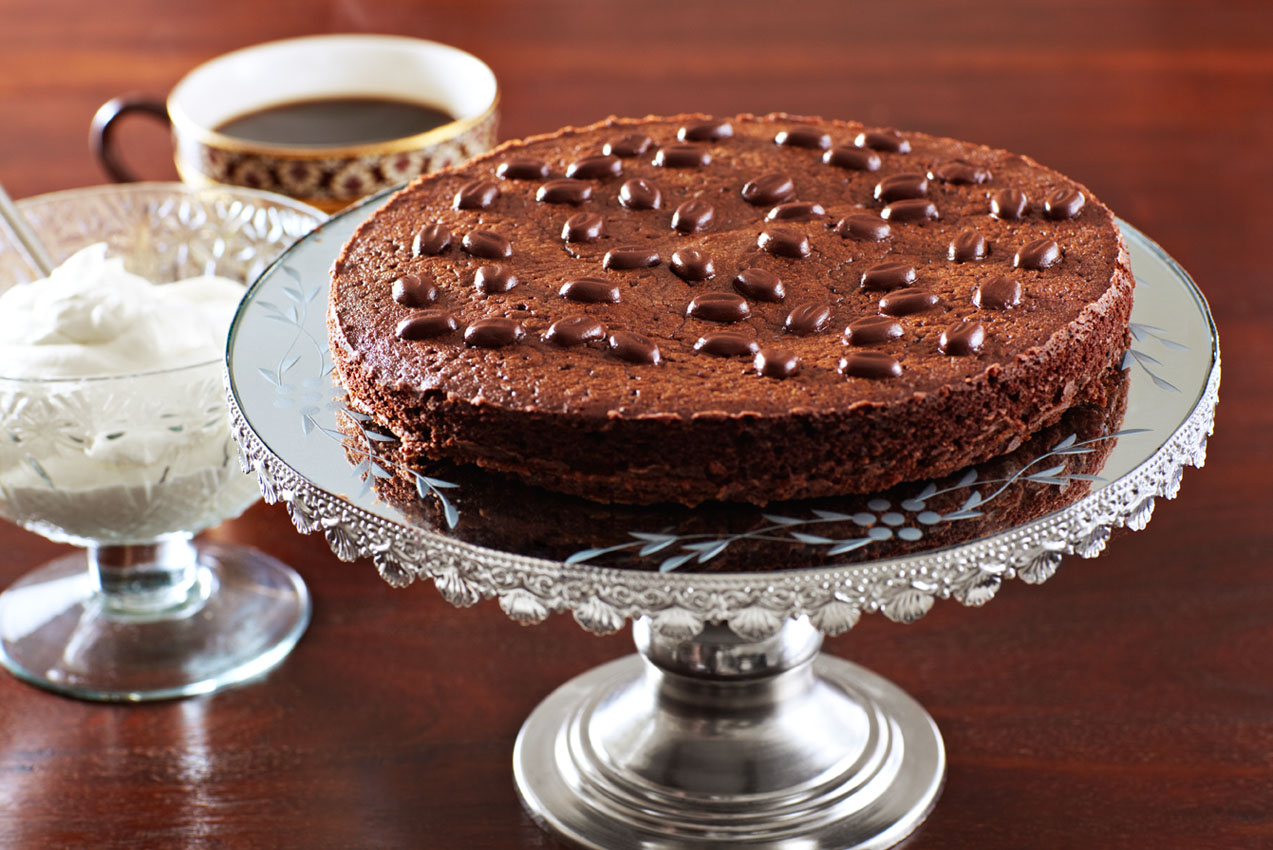 Chocolate coffee cake