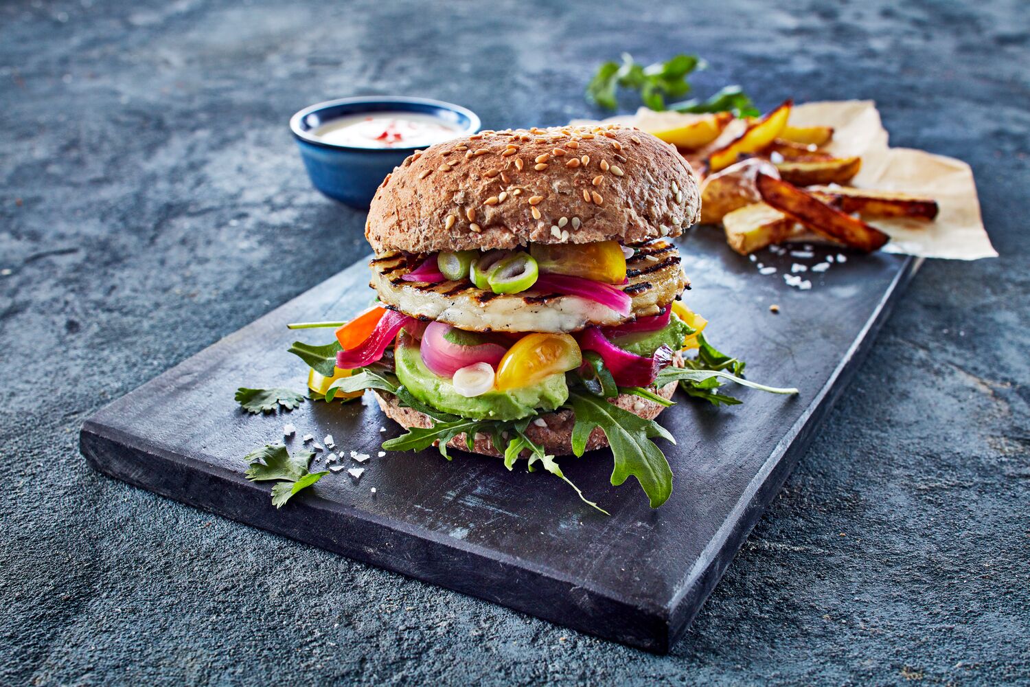 برجر الحلومي