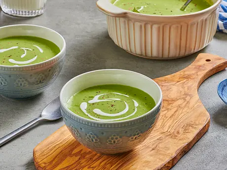 Broccoli Soup with Cream