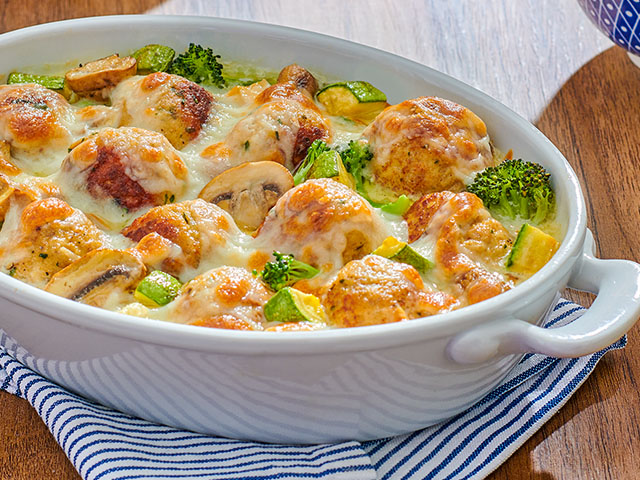 Creamy Chicken & Vegetables Casserole