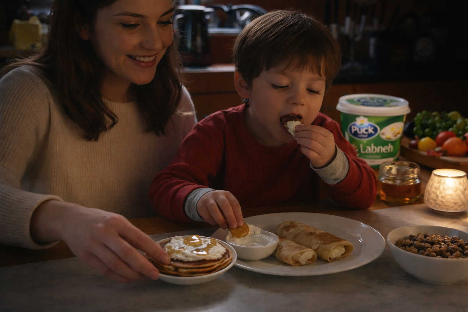 I let dinner run wild