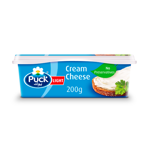 200 g Puck® Natural cream cheese - Light