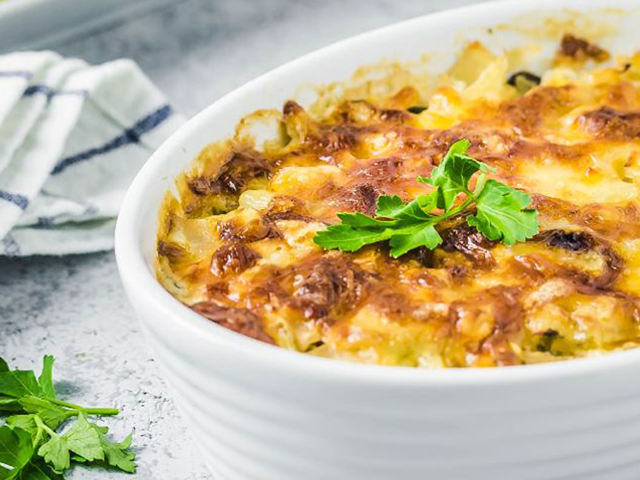 Cheesy potato casserole