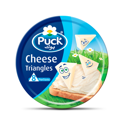 Puck cheese triangles