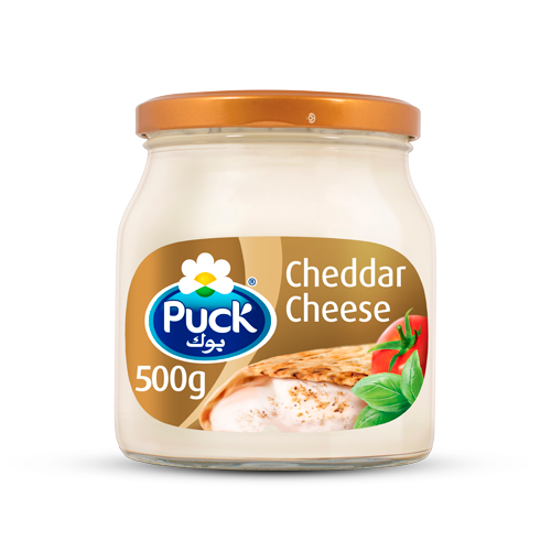 1 Puck® Cheddar cream cheese spread