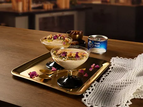 Date Mahallabia (Arabian Pudding)