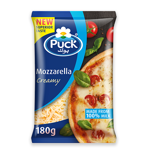 75 g Puck® Shredded Creamy Mozzarella Cheese