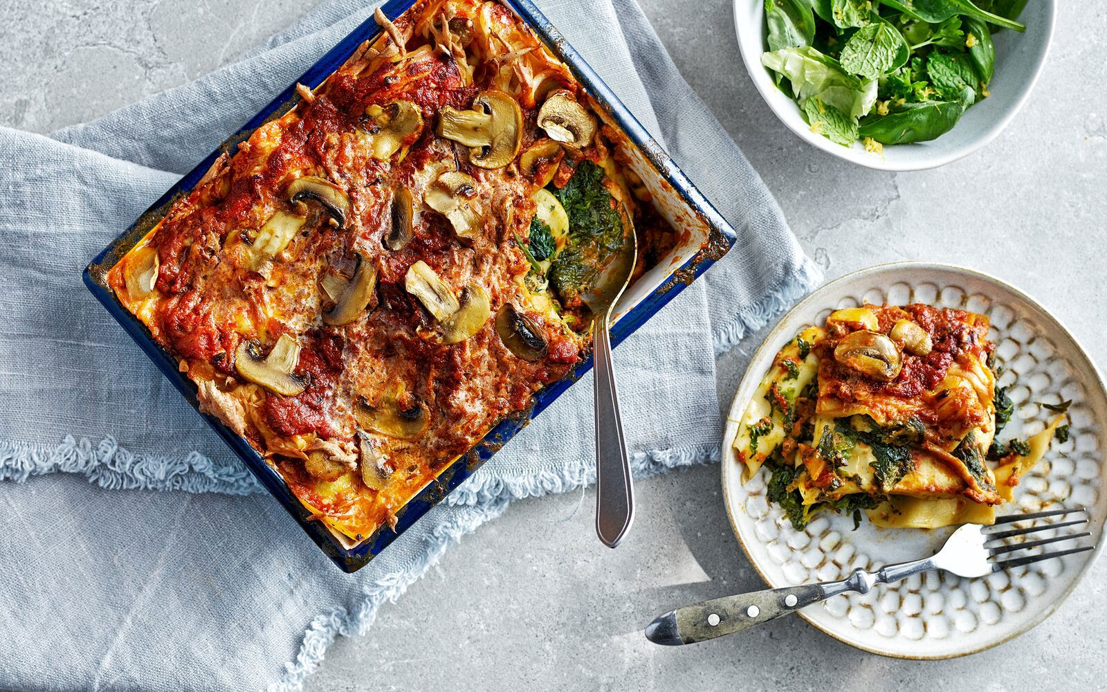 Vegetarian lasagna 