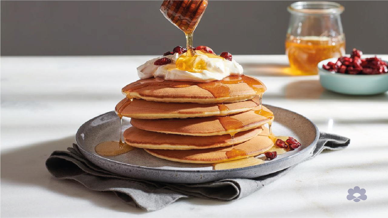 Pancake Recipe with Labneh