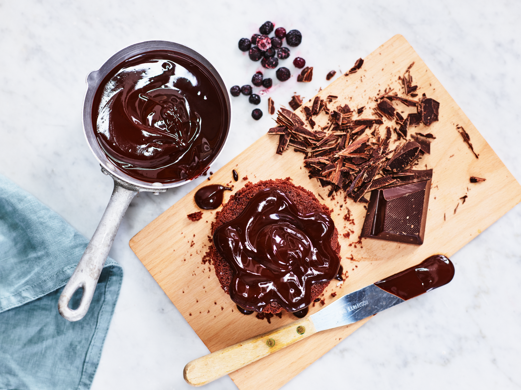Chocolate ganache 