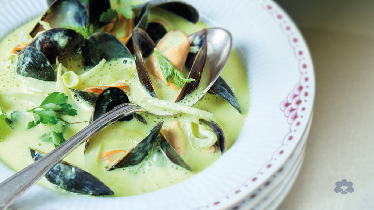Mussel soup 