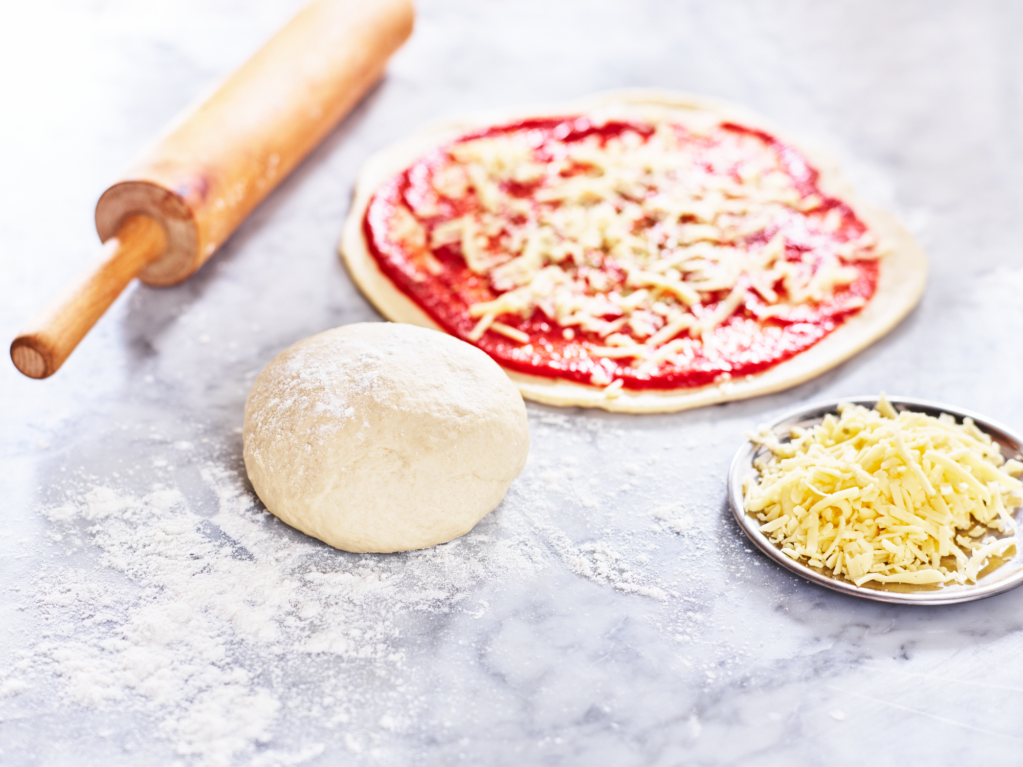 No yeast pizza dough 