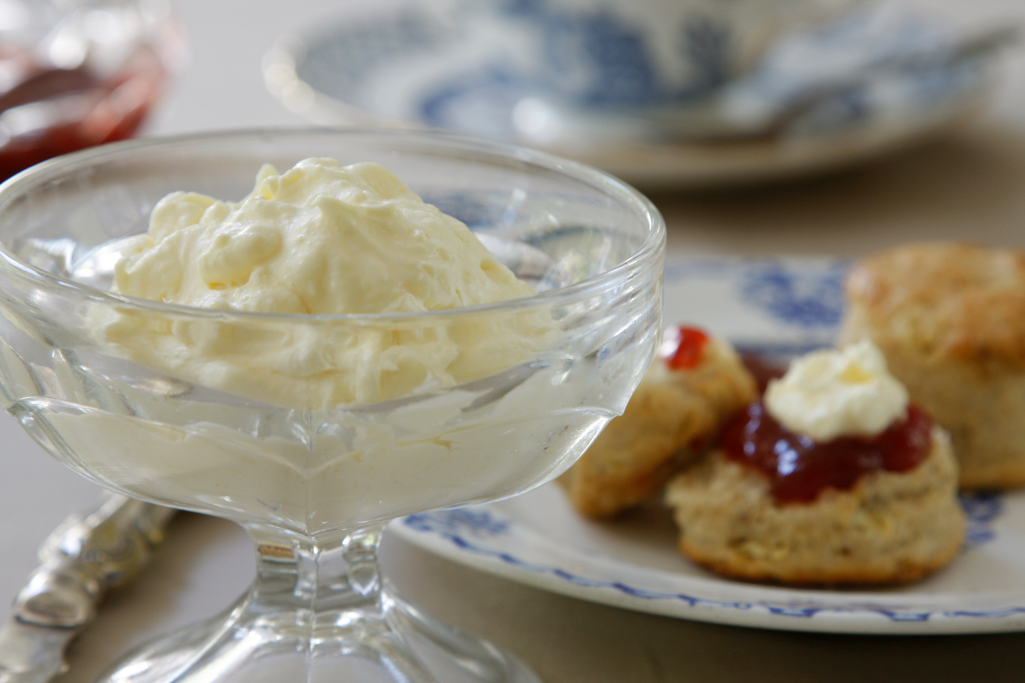Clotted cream
