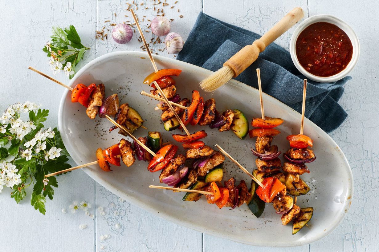 أسياخ الدجاج