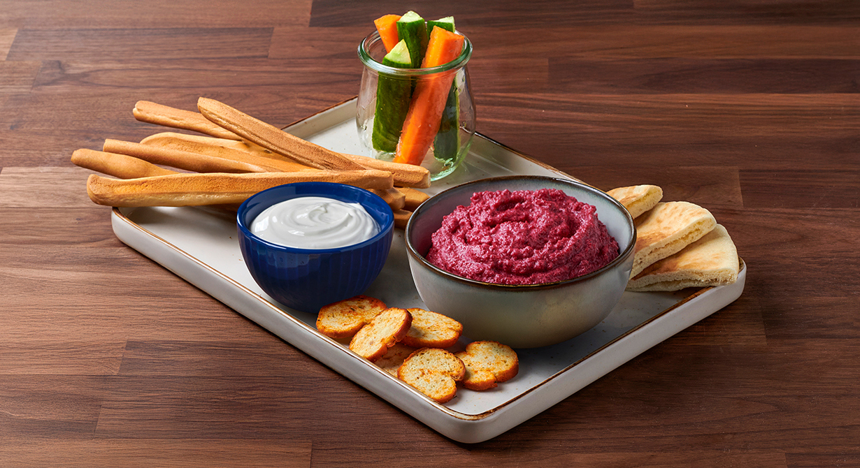 Cheese Beetroot Dip