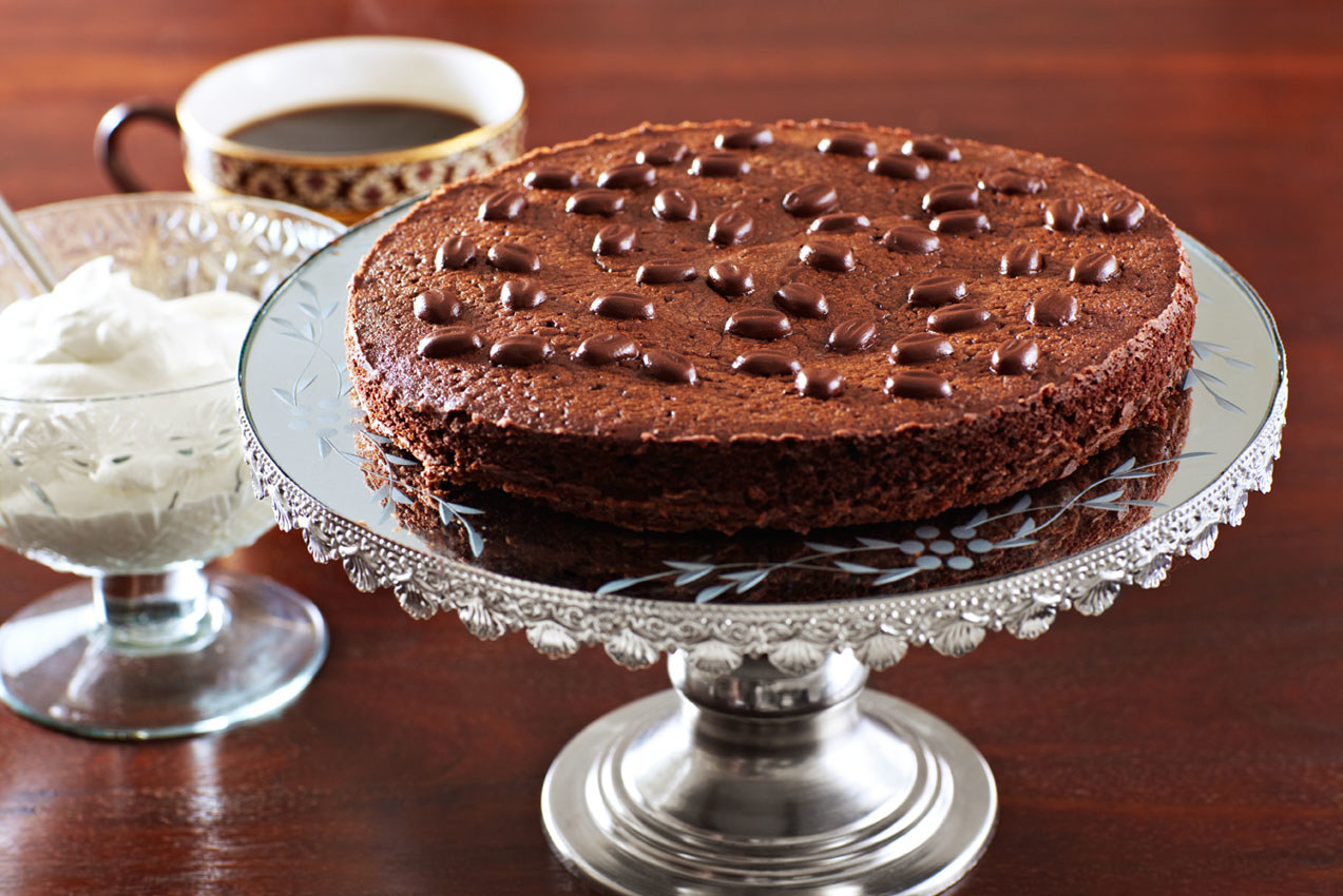 Chocolate coffee cake